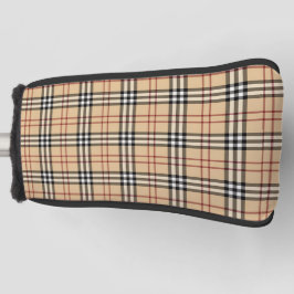 Classic Chic Scottish Tartan Pattern Golf Headcover