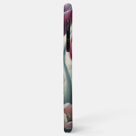Classic Chic Tulips Frische Pasta machen Botanisch Case-Mate iPhone Hülle (Hinten/Links)
