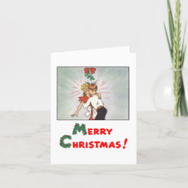 Classic Chic Young Christmas Card Feiertagskarte
