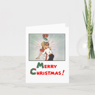 Classic Chic Young Christmas Card Feiertagskarte