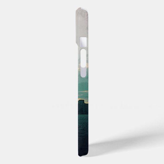 Classic Chicago Skyline Lake Michigan Case-Mate iPhone Hülle (Rückseite / Links)