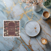 Classic Christmas Chinoiserie Romantic Wedding Serviette