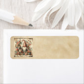 Classic Christmas Gnome Address Labels (Insitu)