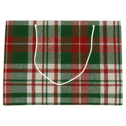 Classic Christmas Große Geschenktüte (Vorderseite)