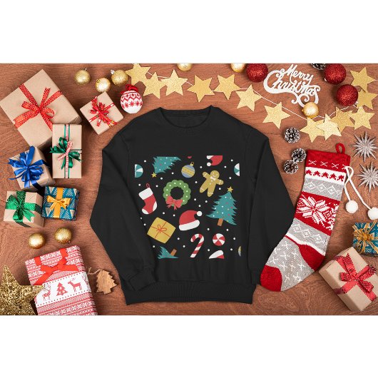Classic Christmas Icons Sweatshirt