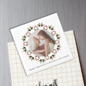 Classic Christmas Photo Template Magnetic Magnet