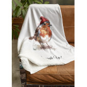 Classic Christmas Robin, custom  Sherpadecke