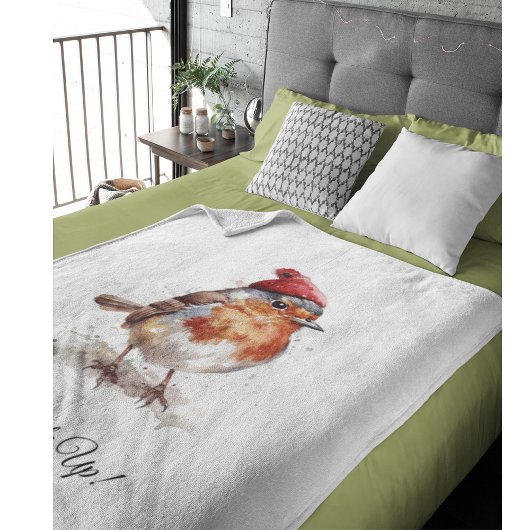 Classic Christmas Robin, custom  Sherpadecke
