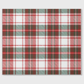 Classic Christmas Tartan Kariert Geschenkpapier (Flach)
