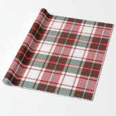 Classic Christmas Tartan Kariert Geschenkpapier (Ungerollt)