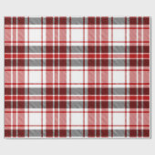 Classic Christmas Tartan Kariert Geschenkpapier (Flach)