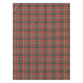 Classic Christmas Tartan Red Green Holiday Tischdecke (Vorderseite)
