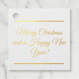 Classic Christmas Wishes Geschenkanhänger