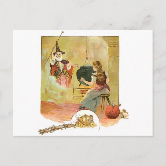 Classic Cinderella Postkarte (Vorderseite)