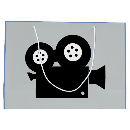 CLASSIC CINE CAMERA DESIGN GROßE GESCHENKTÜTE (Rückseite)