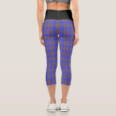 Classic Clan Elliot Elliott Tartan Kariert Capri Leggings (Rückseite)