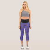 Classic Clan Elliot Elliott Tartan Kariert Capri Leggings (Vorderseite)