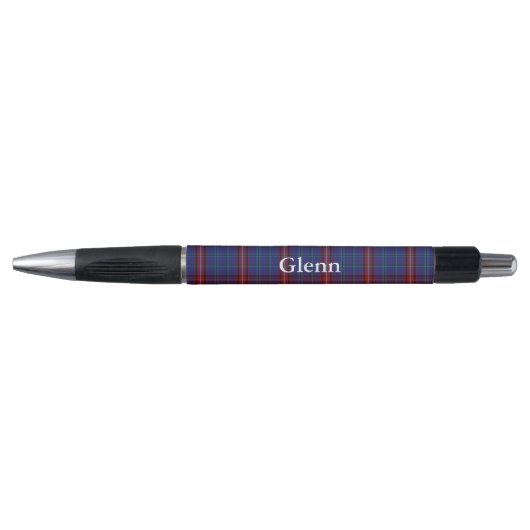 Classic Clan Glenn Tartan Karierter Pen Kugelschreiber (Vorderseite)