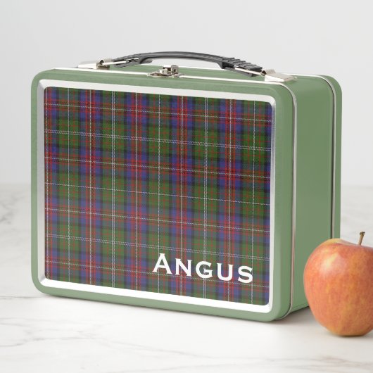 Classic Clan Hargis Tartan Karierte Custom Metal L Metall Brotdose (Beispiel)