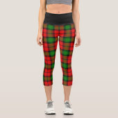 Classic Clan Kerr Tartan Kariert Capri Leggings (Vorderseite)