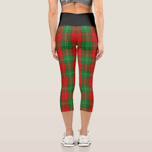 Classic Clan Lennox Tartan Kariert Capri Leggings (Rückseite)