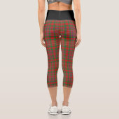 Classic Clan MacAlister Tartan Kariert Capri Leggings (Rückseite)