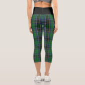 Classic Clan MacAlpine MacAlpin Tartan Kariert Capri Leggings (Rückseite)