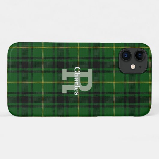 Classic Clan MacArthur Kariert Case-Mate iPhone Hülle (Rückseite (Horizontal))