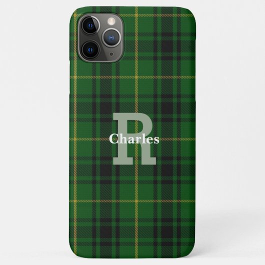 Classic Clan MacArthur Kariert Case-Mate iPhone Hülle (Rückseite)