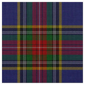 Classic Clan MacBeth Tartan Kariertes Gewebe Stoff (Nahaufnahme)