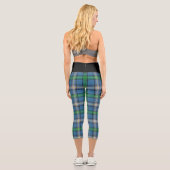 Classic Clan MacDowall Tartan Kariert Capri Leggings (Rückseite)