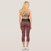 Classic Clan MacFarlane Tartan Kariert Capri Leggings (Rückseite)