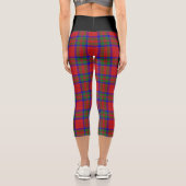 Classic Clan MacGillivray Tartan Kariert Capri Leggings (Rückseite)