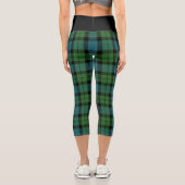 Classic Clan MacKay Ancient Tartan Kariert Capri Leggings (Rückseite)