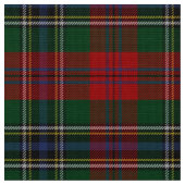 Classic Clan MacLean Tartan Kariertes Gewebe Stoff (Nahaufnahme)