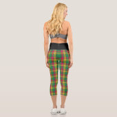 Classic Clan MacMillan Tartan Kariert Capri Leggings (Rückseite)