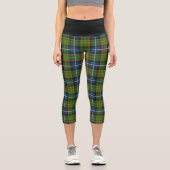 Classic Clan MacRae Jagd Tartan Kariert Capri Leggings (Vorderseite)