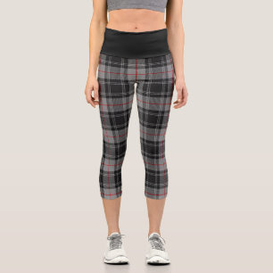Classic Clan Moffat Tartan Kariert Capri Leggings