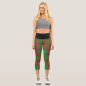 Classic Clan Skene Tartan Kariert Capri Leggings (Vorderseite)
