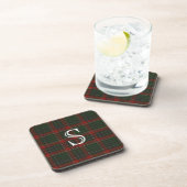 Classic Clan Stuart Kariert Monogram Untersetzer (Rechte Seite)