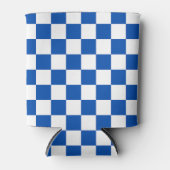 Classic cobalt blue checkerboard dosenkühler (Vorderseite)