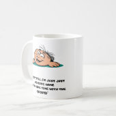 Classic Coffee  Humor Mug Kaffeetasse (Vorderseite Links)
