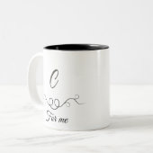 Classic Coffee Mug – Elegant Design for Everyday Zweifarbige Tasse (Vorderseite Links)