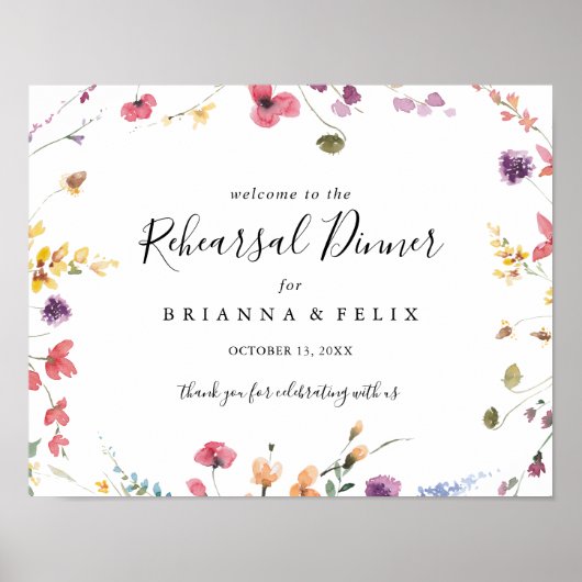 Classic Colorful Wild Probe - Willkommen Poster (Vorne)