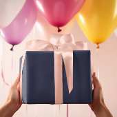 Classic Colors - Classic Dark Blue - Solid Roll Geschenkpapier