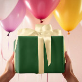 Classic Colors - Classic Green - Solid Roll Geschenkpapier