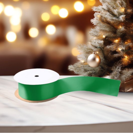 Classic Colors - Hellgrün - Solid Satin Ribbon Satinband