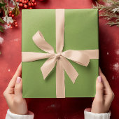 Classic Colors - Soft Green - Solid Roll Geschenkpapier