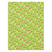 Classic Colors Starry Christmas Holiday Tablecloth Tischdecke (Vorderseite)