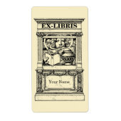 Classic Columns Frame Ex Libris Template (Vorne)